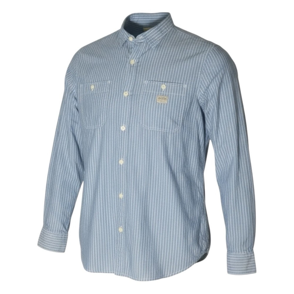 💈 Ralph Lauren Denim & Supply XL Workwear‎ Stripe Button-Up 🚀